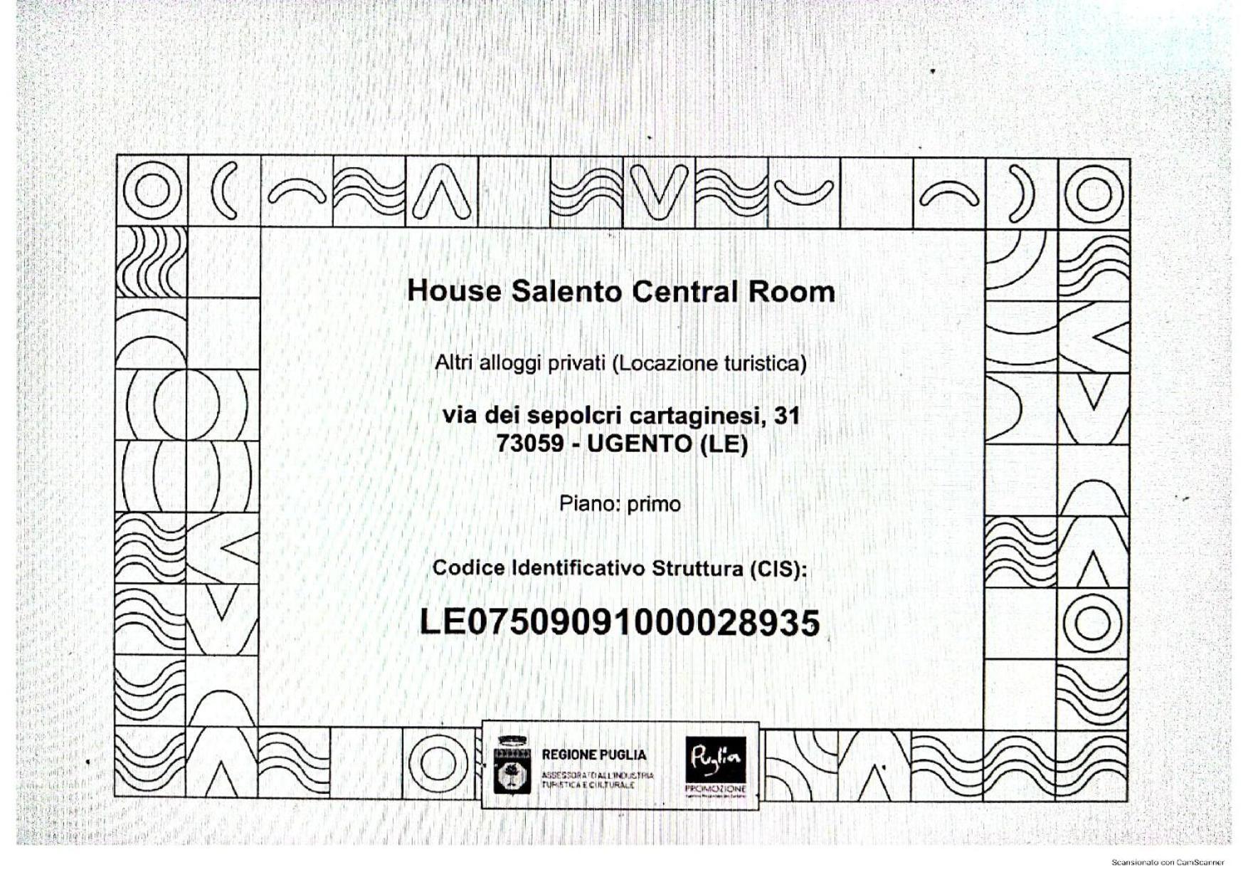 House Salento Central Rooms ตอร์เร ซาน จิโอวานนิ อูเจนโต ภายนอก รูปภาพ